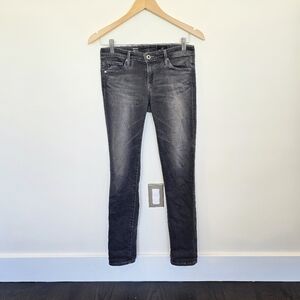 AG Adriano Goldschmied Gray The Stilt Cigarette Leg Jeans Size 25R